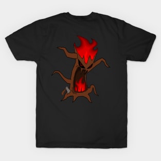 TwiggyTheTree Burning Tree Logo T-Shirt